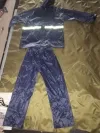 Yiwu factory direct sales of single-layer rainproof two-piece set raincoats made of Oxford fabric details Picture